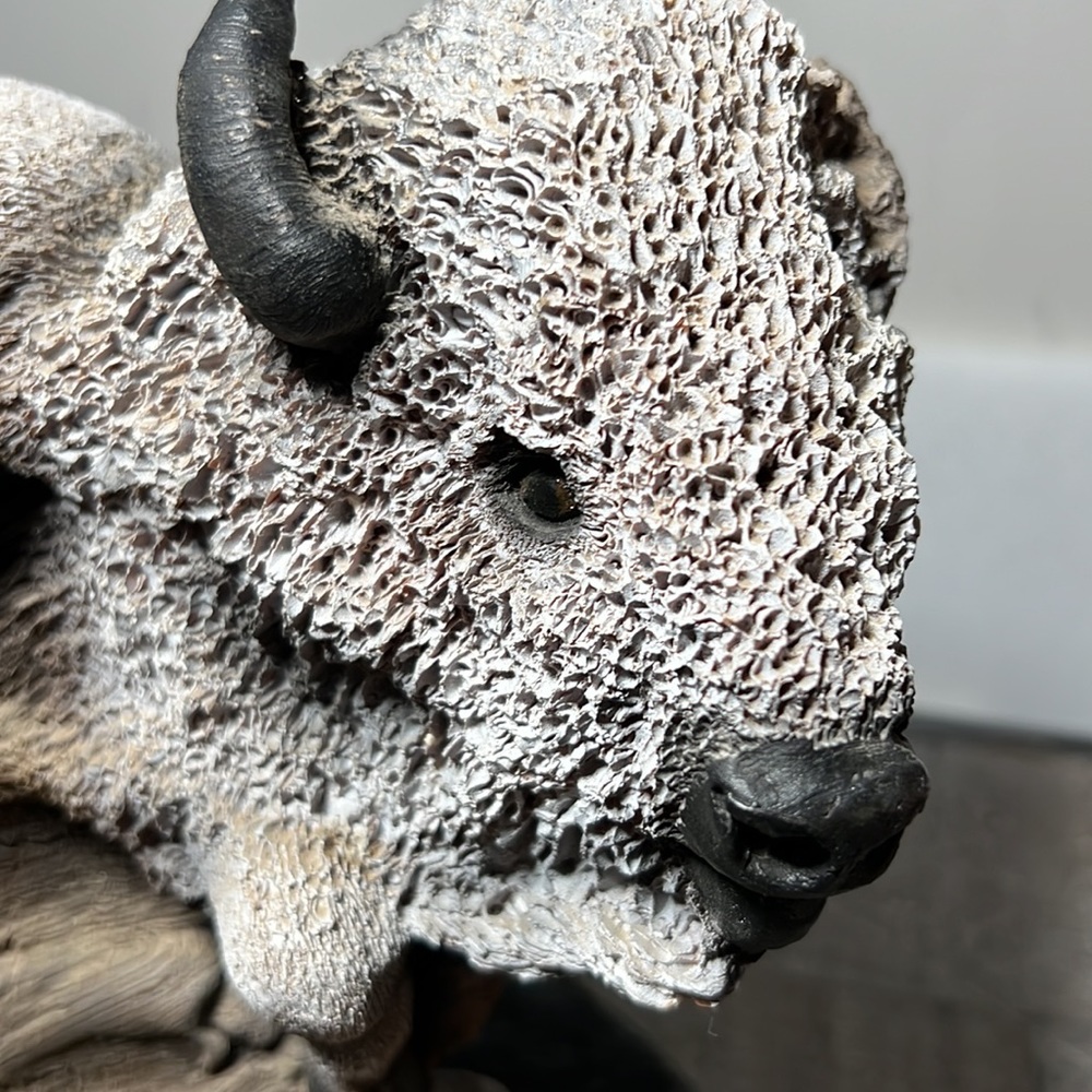 Vtg The Series of Evolution: "Prairie Thunder" Bison by Bill Vernon #134 of 3016 - Picture 2 of 9